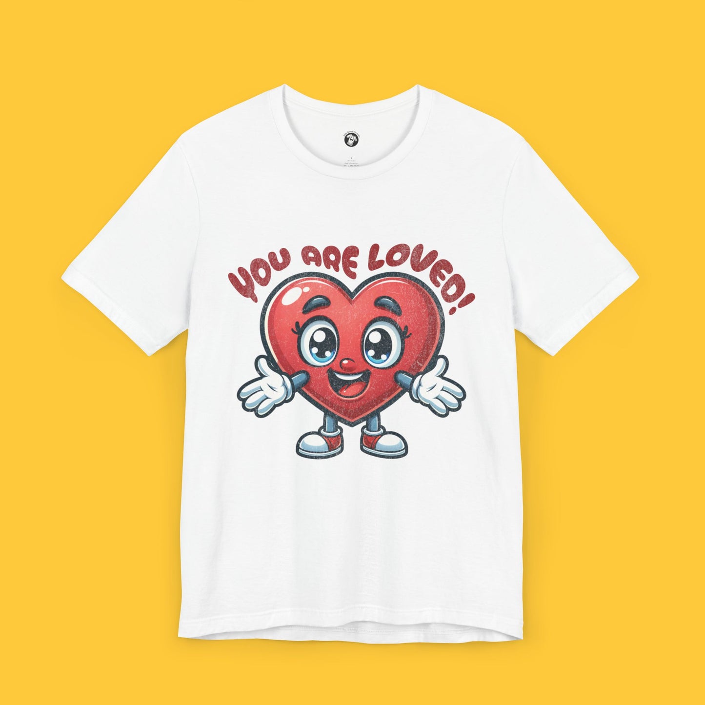 You Are Loved: Heart Hug Tee