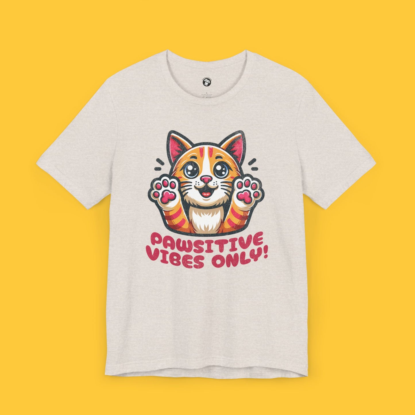 Pawsitive Vibes Only: Cat Tee