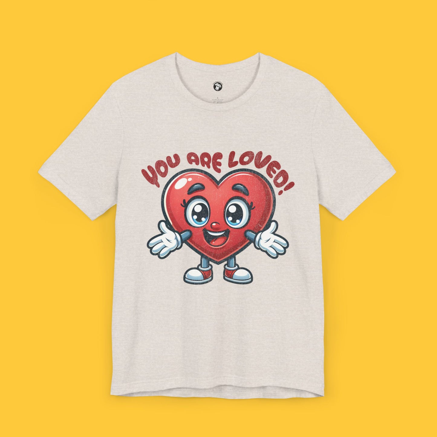 You Are Loved: Heart Hug Tee