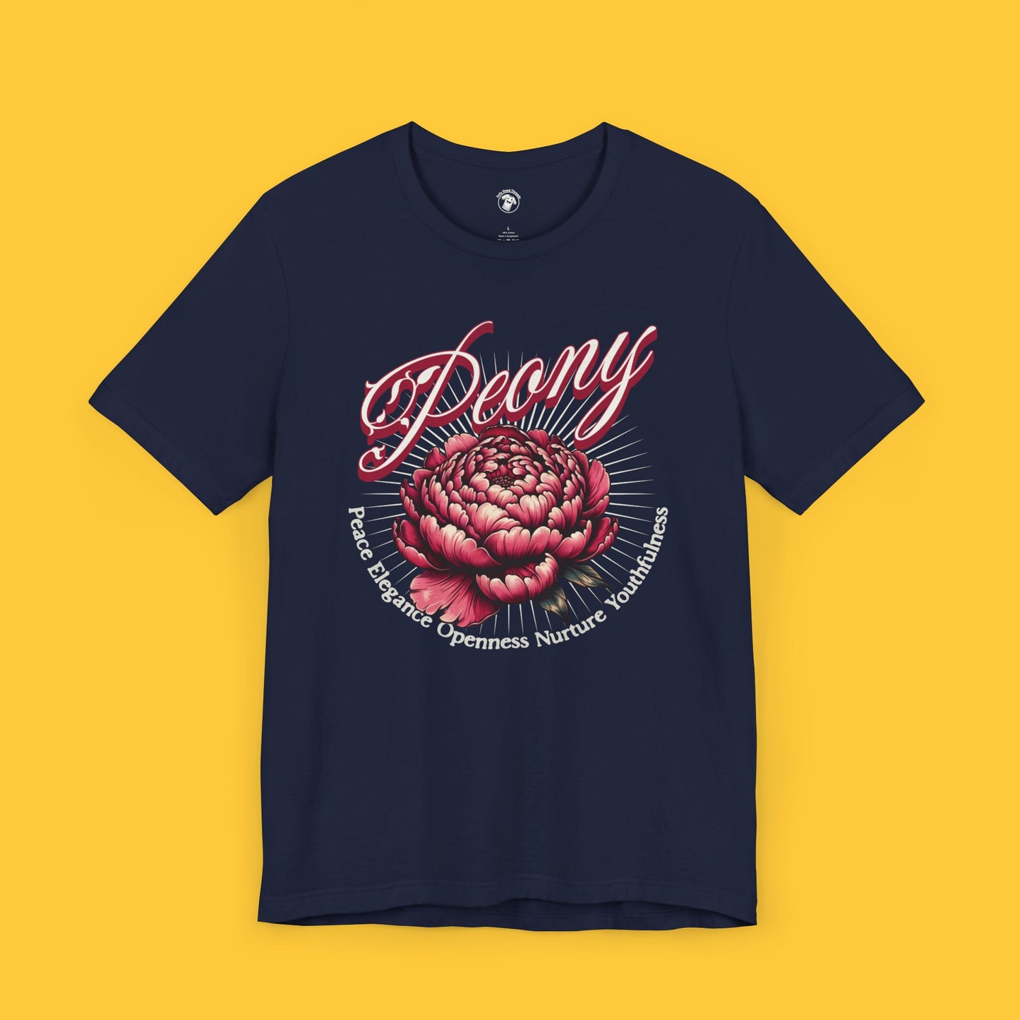 Peony: Peace Elegance Openness Nurture Youthfulness Tee