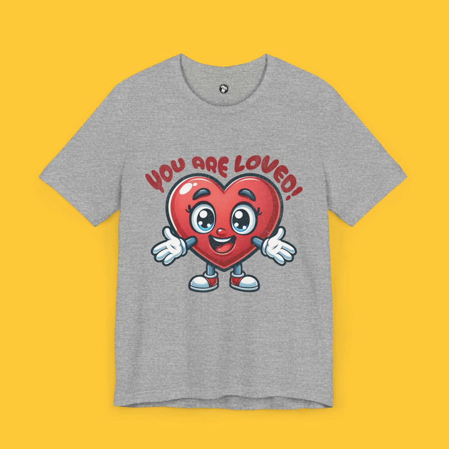 You Are Loved: Heart Hug Tee