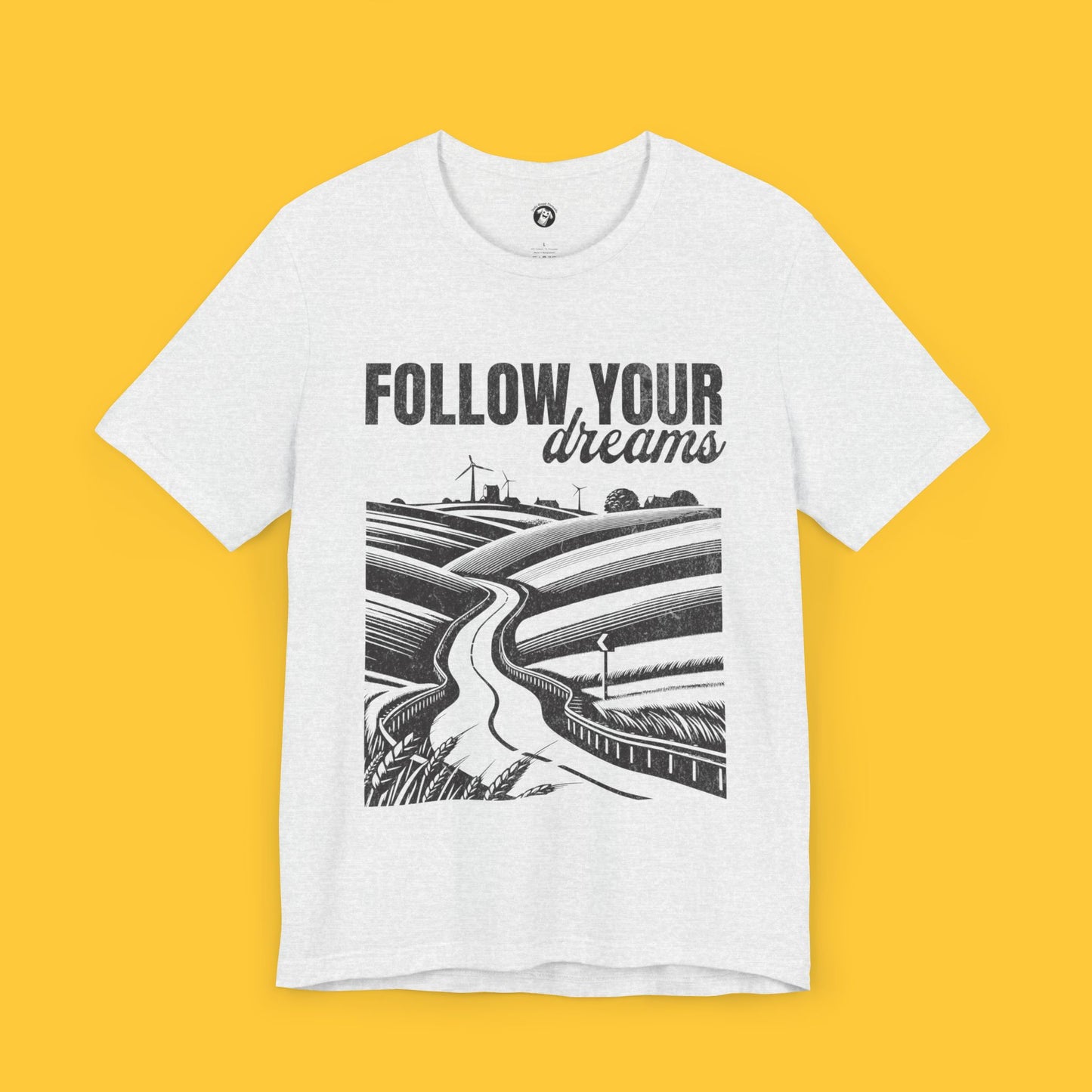 Follow Your Dreams Tee – Countryside Silhouette