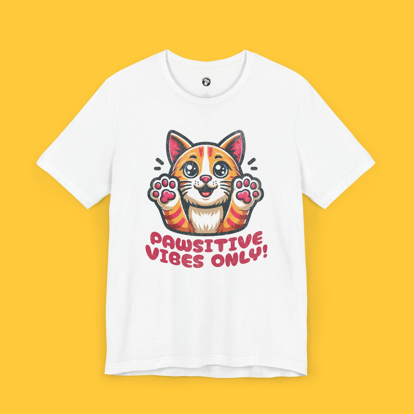 Pawsitive Vibes Only: Cat Tee