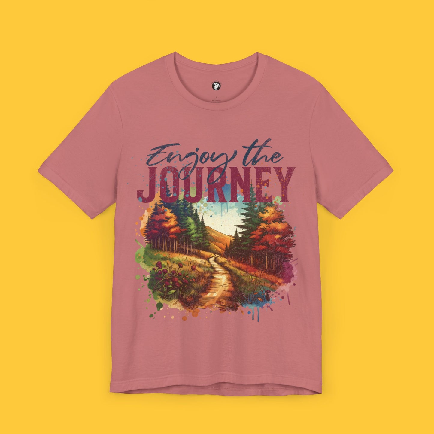 Enjoy the Journey Watercolor Tee