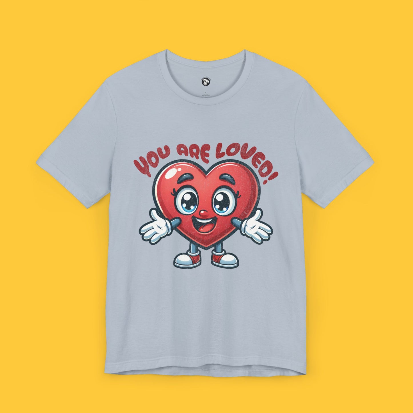 You Are Loved: Heart Hug Tee