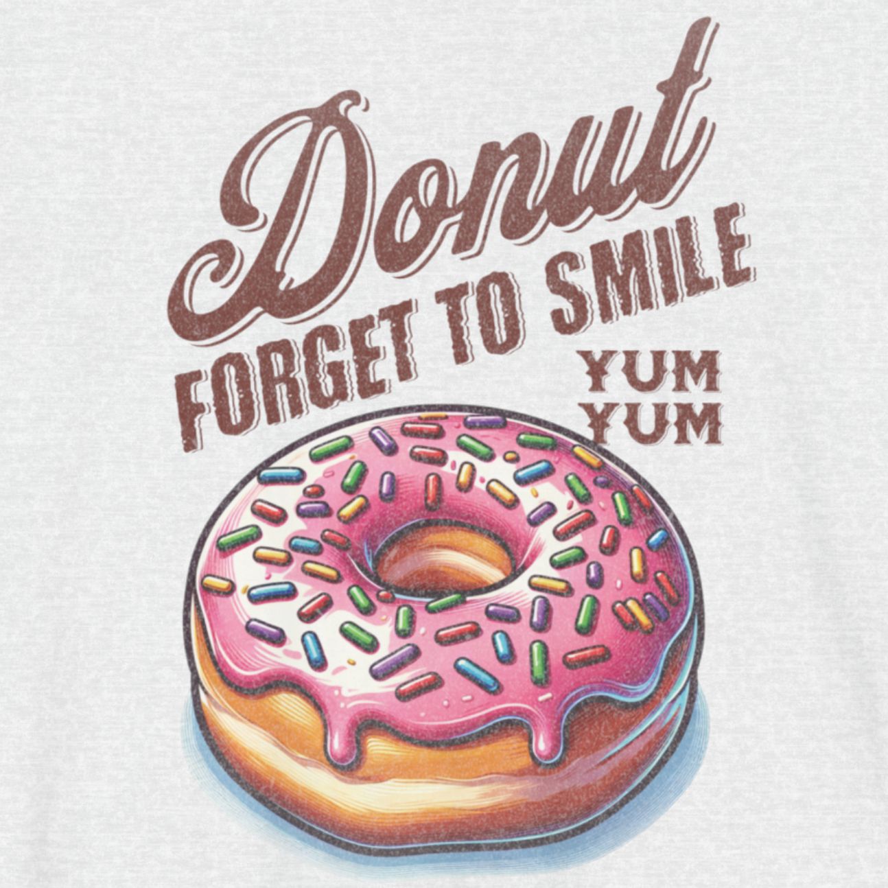 Donut Forget to Smile Tee