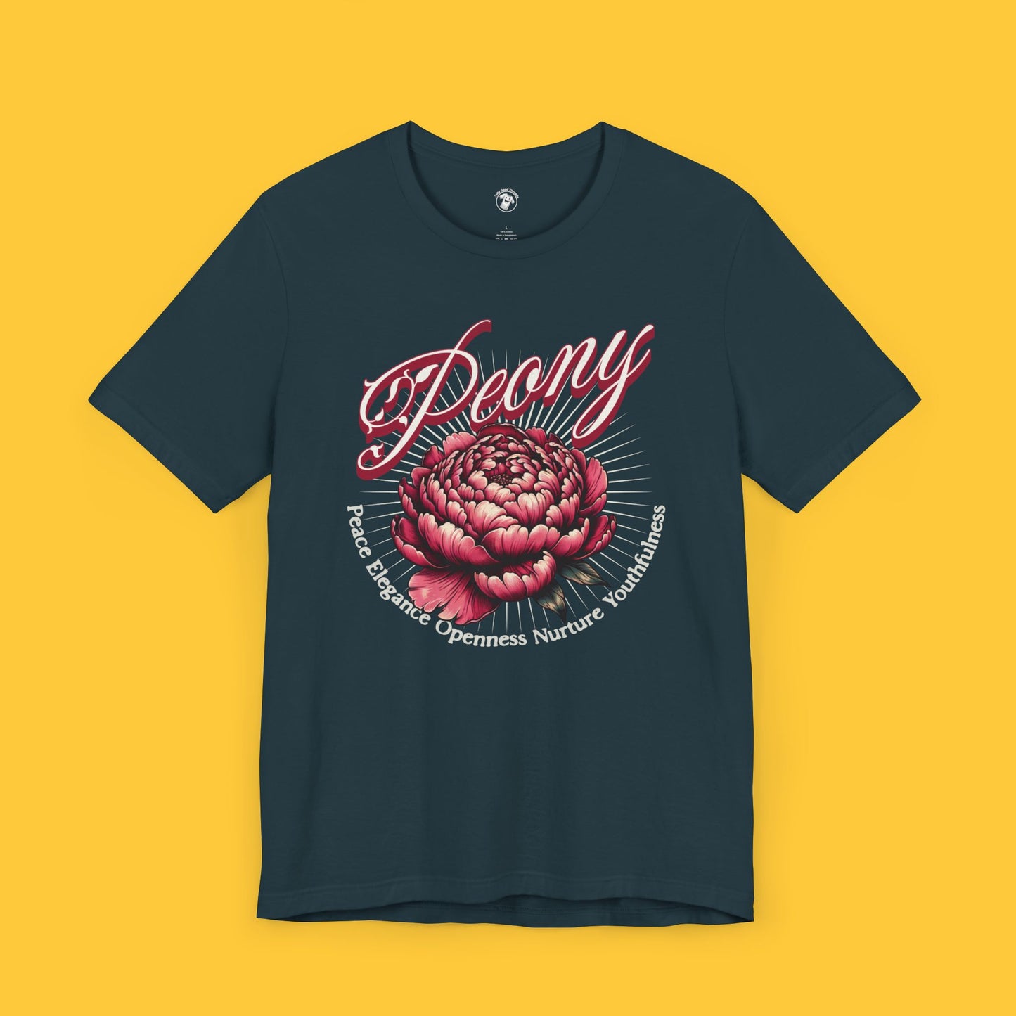 Peony: Peace Elegance Openness Nurture Youthfulness Tee