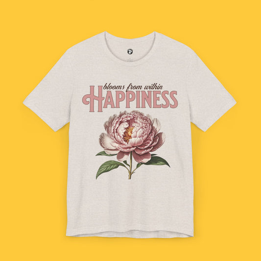 Floral Happiness Blooms From Within Tee