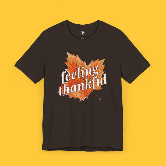 Feeling Thankful Autumn Leaf Tee