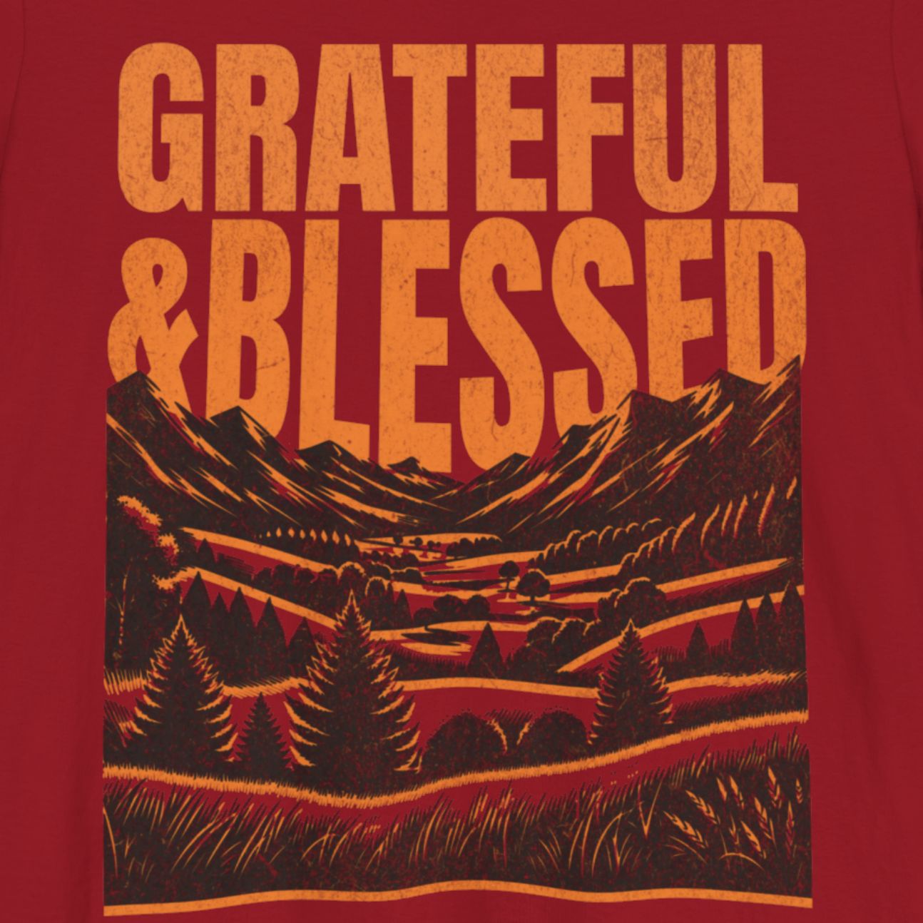 Grateful & Blessed Tee