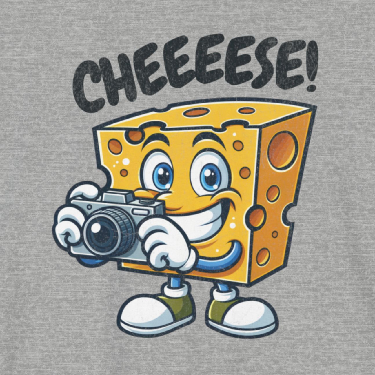 Cheese Pun: Say Cheeeese! Tee