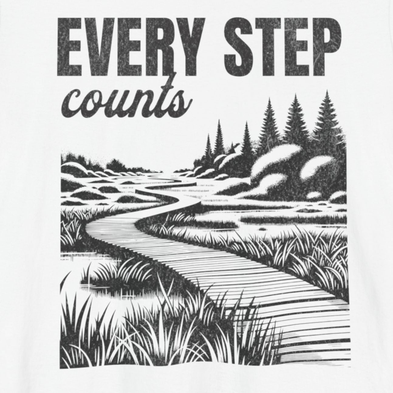 Every Step Counts: Pathway Journey Tee