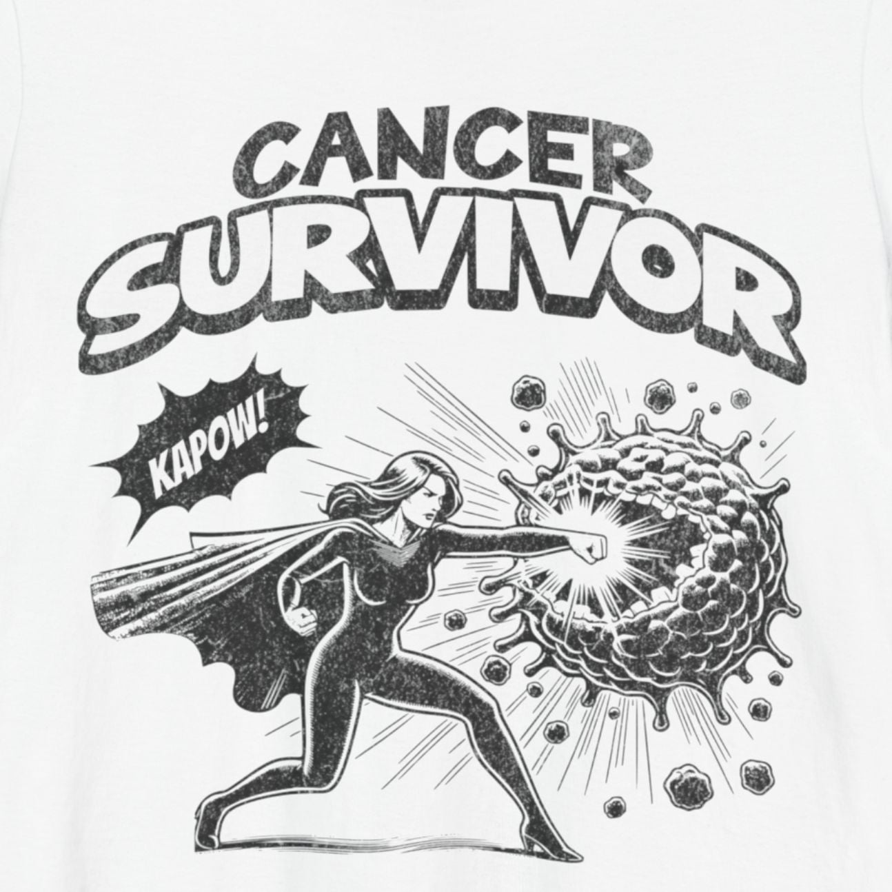 Cancer Survivor: Superhero Tee