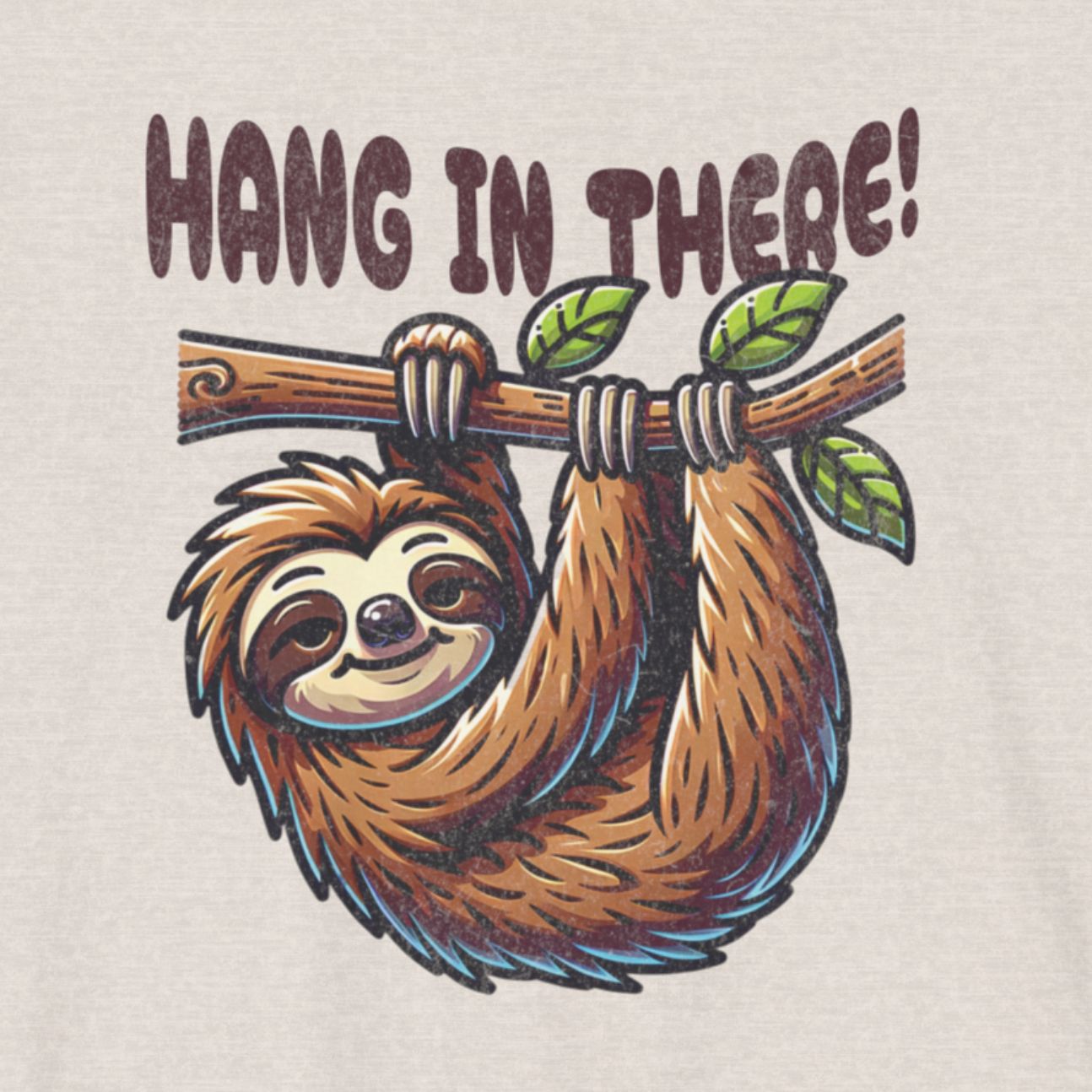 Hang in There: Sloth Motivation Tee