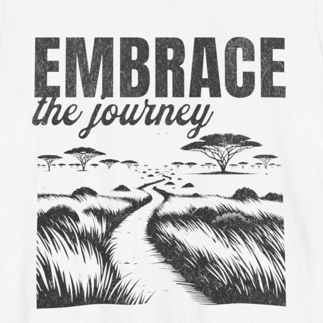 Embrace the Journey: Safari Road Tee