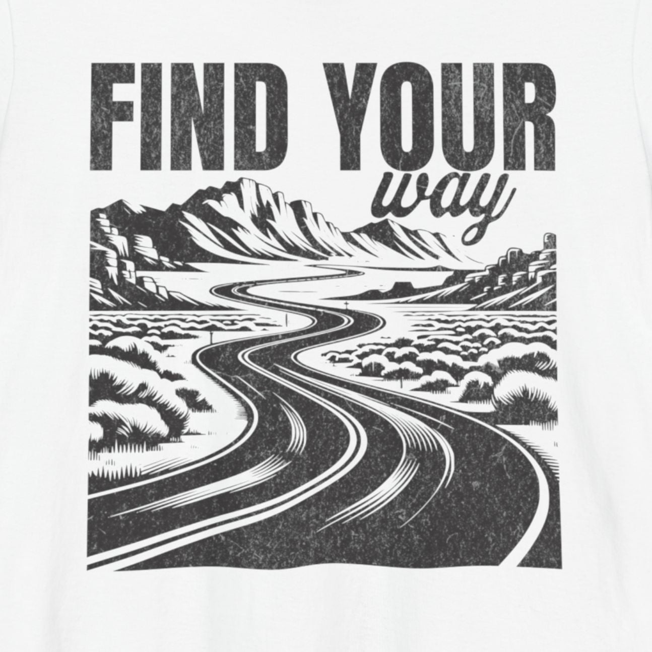 Find Your Way: Desert Road Tee